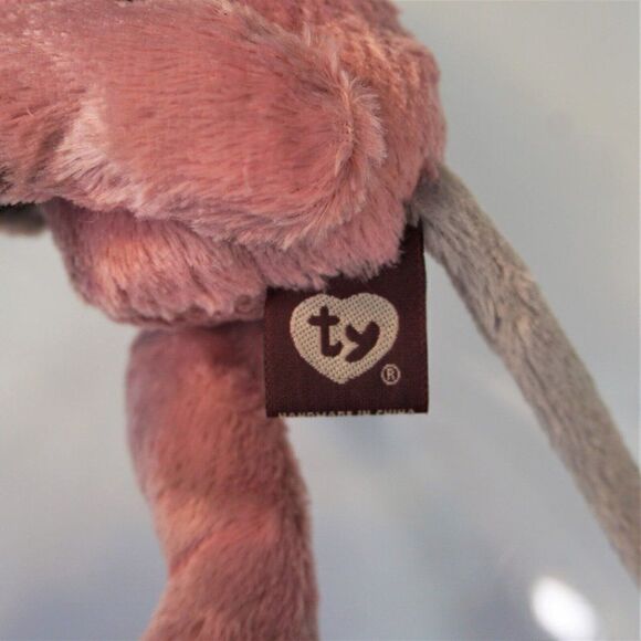 Ty Beanie Babies Cromwell Pink Mouse Retired Plush Toy 1993 Attic Treasures - Picture 8 of 9